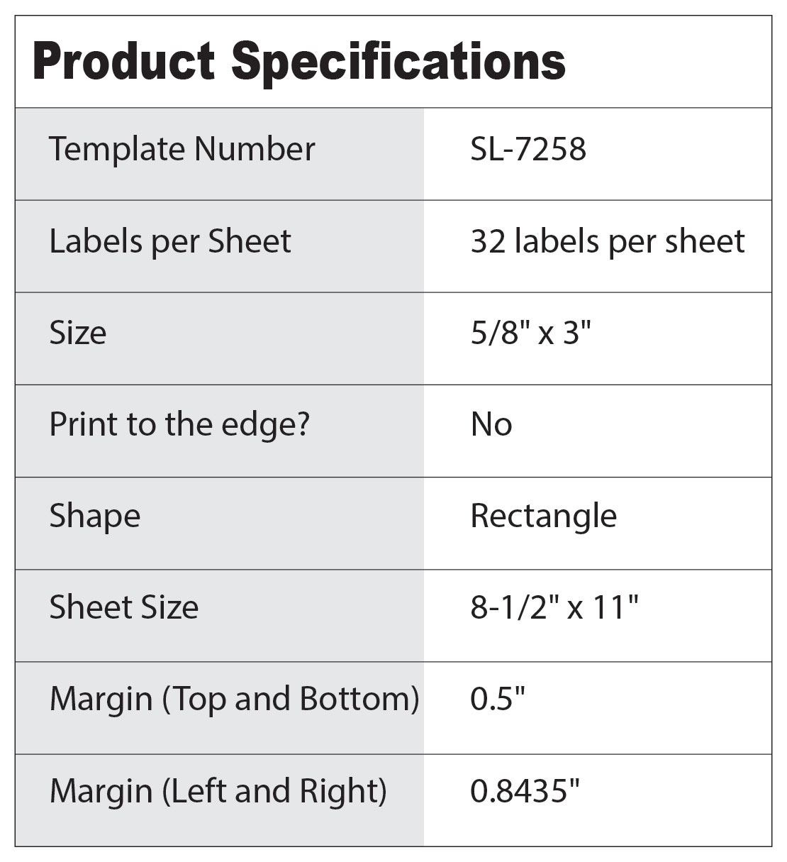 21/21″ x 21″ Rectangle Labels- 212 Labels Per Sheet – Shannza (Pvt) Ltd. In 8 X 3 Label Template