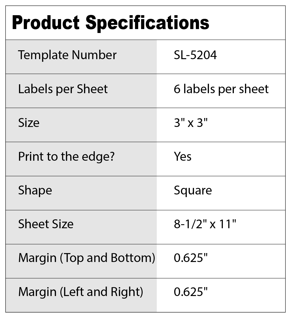 6 Labels Per Sheet Template from www.shannza.com